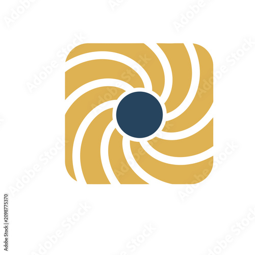 Abstract Swirl Logo