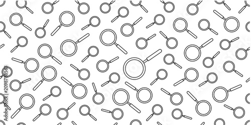 Photos Loupe seamless pattern background