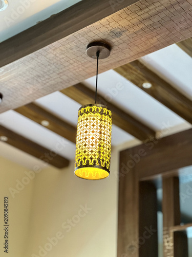  lantern on the ceilimg
