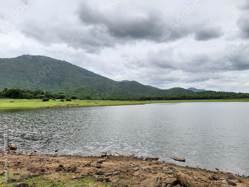 lake in the mountains