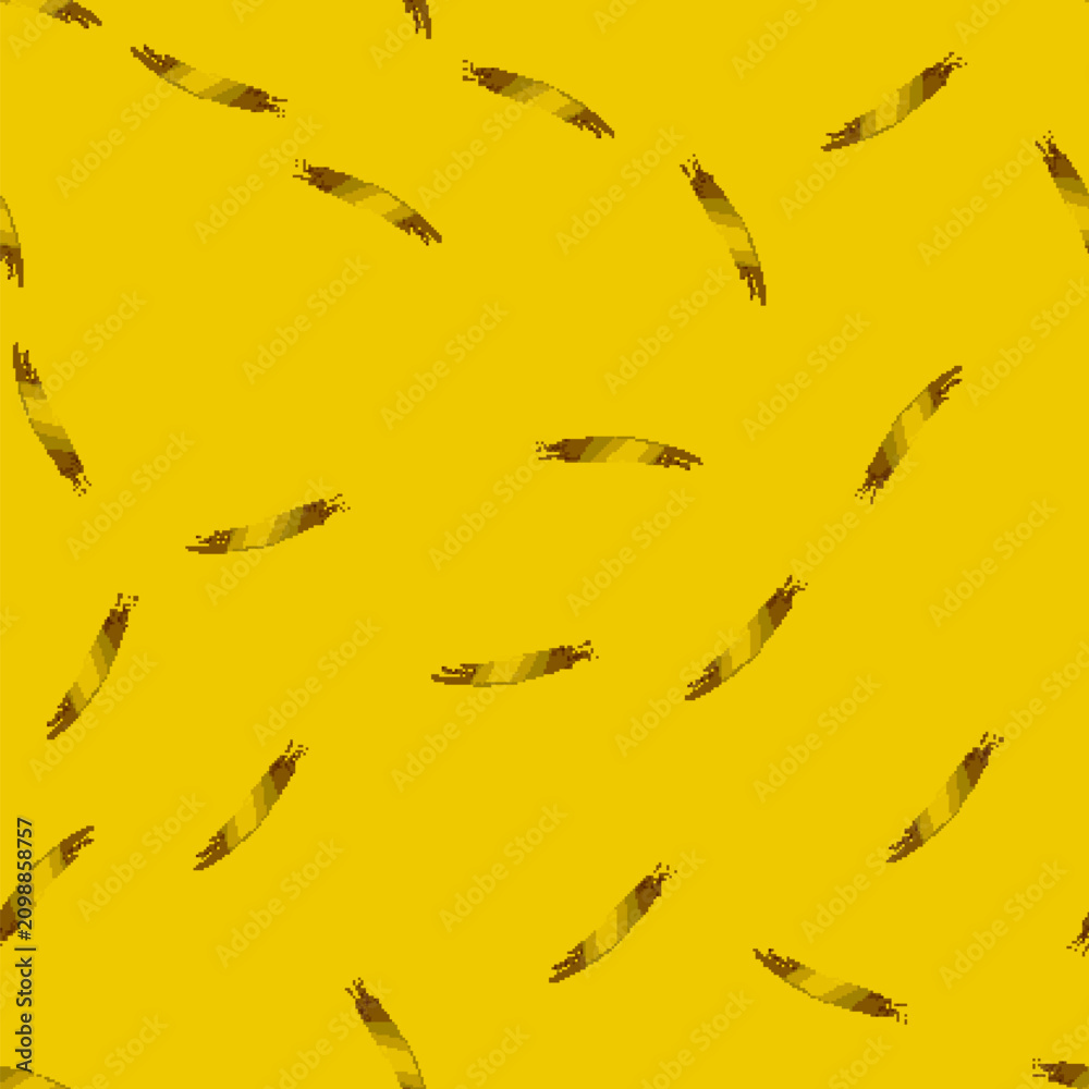 Fototapeta premium seamless pattern Golden paint stroke creating a vibrant abstract design with a distressed texture, suitable for backgrounds, headers, banners, awards, and artistic overlays