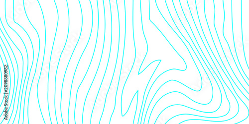 Photos Abstract cyan wavy lines pattern on white background vector illustration with thin vertical curved stripes, dynamic grid line texture template for modern graphic layout banner print web