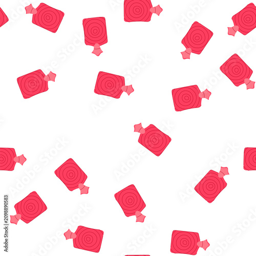 Εκτύπωση καμβά pattern ache bottle pain relief cartoon