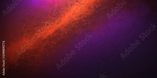 Cuadro en lienzo Abstract Colorful Background with Flowing Fire Lines Red Orange Smoke Texture an