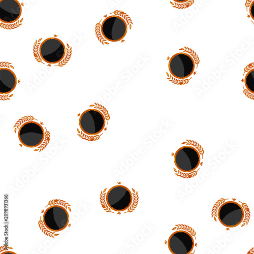 Fotografija pattern sophistication badge golden luxury cartoon
