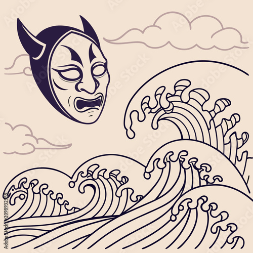 Фотография Noh Mask Mystery
