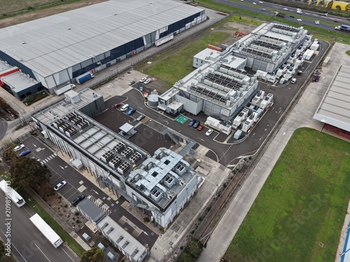 Data center facility providing cloud computing infrastructure services