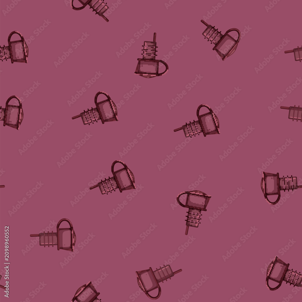 Obraz premium seamless pattern alcohol wine cork cartoon. alcohol wine cork sign vector