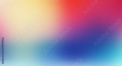 Foto Warm and cool color spectrum gradient presenting a blend of red purple blue and