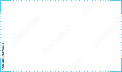 Dotted Selection Rectangle Overlay, Minimal UI Interface Border Guide