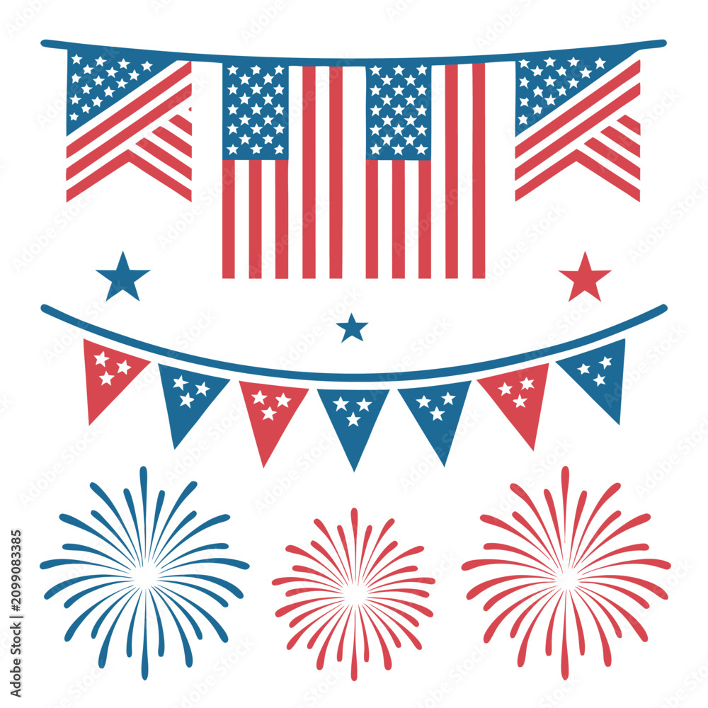 Obraz premium USA logo-design-white-background 