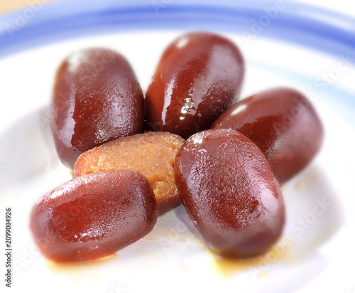 Canvas Print Gulab Jamun or Gulab Jaman is the highly popular sweet or dessert in Pakistan and Indian