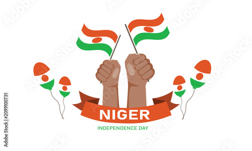 Niger independence day background 