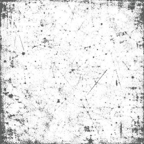 Grunge texture effect black and white distressed background for vector graphics