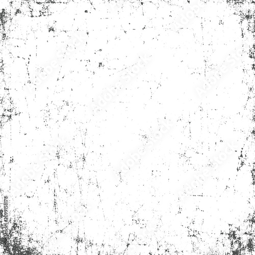 Grunge texture effect black and white distressed background with transparent areas