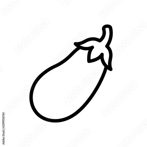 Minimalist Black Curved Arrow Symbol on White Background Vector Illustration