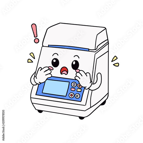 Canvastavla Real-time PCR thermal cycler used in modern biomedical and clinical laboratories
