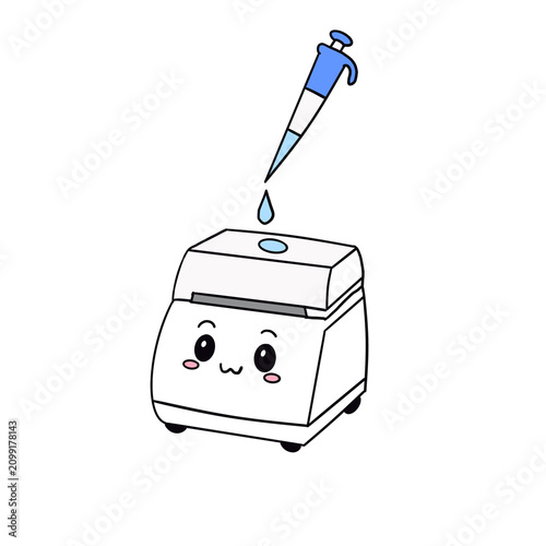 High-precision PCR machine for molecular biology and genetic testing applications