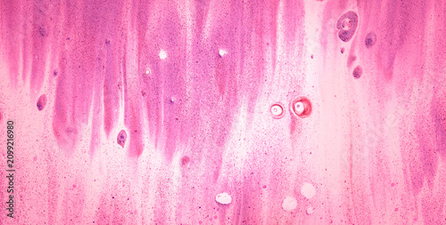 Konstfotografi Dynamic Dye Swirls in Bright Acrylic Brush Style