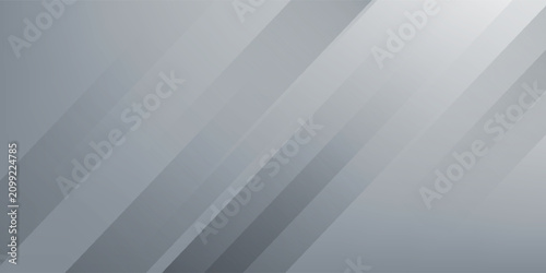 Tableau sur toile A sleek, modern background with diagonal gray stripes