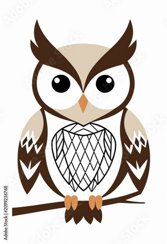 Owl with Acorn