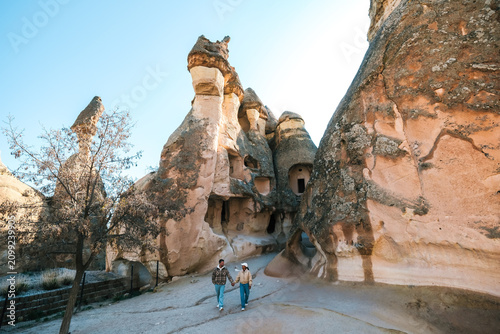 Exploring the unique rock formations and fairy chimneys of Cappadocia, Turkey