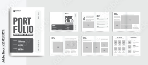 Architecture and Interior Portfolio Template