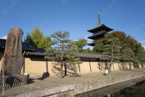 Foto 東寺（教王護国寺） 五重塔 11月下旬