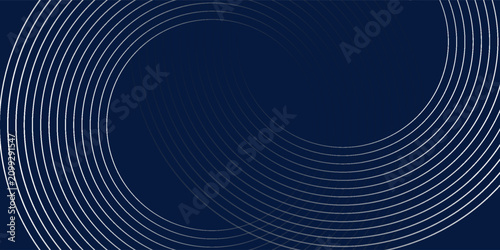 modern blue background with curved and overlapping blue gradient lines, vector.