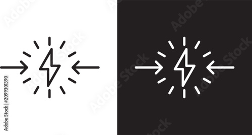 Tableau sur toile Conflict icon