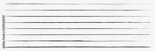 Obraz na płótnie Strikethrough lines collection