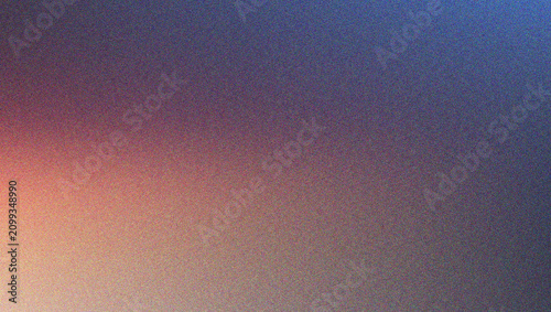 Bild auf Leinwand Mesmerizing warm to cool gradient noise blend featuring peach orange and subtle