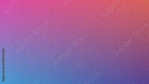Vibrant multi color gradient blending pink purple blue and orange hues with a dynamic grainy textured overlay