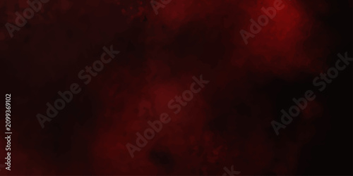 Schilderij op canvas Dark textured background in deep crimson, evoking a sense of mystery and intensity with its abstract, brooding hues