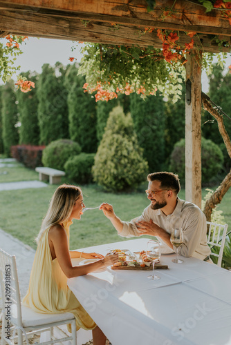 Couple enjoying a romantic ...