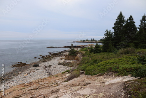 Maine coastline, Acadia National Park