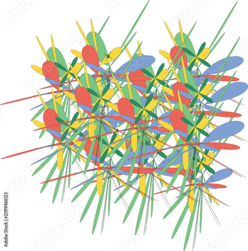 Premium Abstract Vector Art Element Collection Featuring Geometric Shapes Minimalist Lines and Creative Dynamic Assets