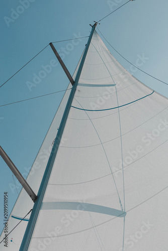 Bild auf Leinwand sailing ship mast