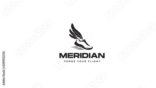 Winged foot icon symbolizing speed and athletics