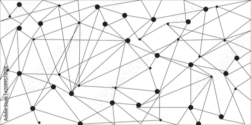 Fotografie Digital technology futuristic internet network speed connection white background