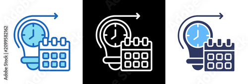 Foto Future Planning triplestyle icon