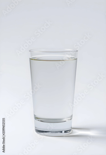 Clear glass of fresh drinki...