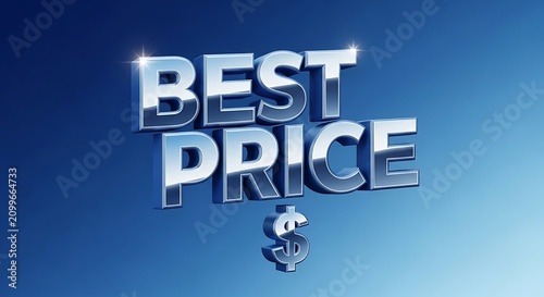 3d render of a waved service label on vintage background