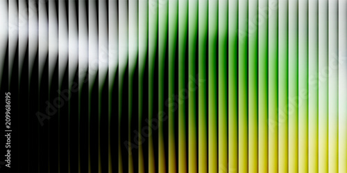 Abstract green ripple glass effect background with glowing light leaks gradient, modern eco friendly tech banner header backdrop wallpaper web design