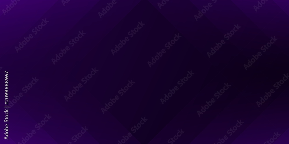 Obraz premium Abstract dark purple geometric gradient background banner with subtle diamond pattern