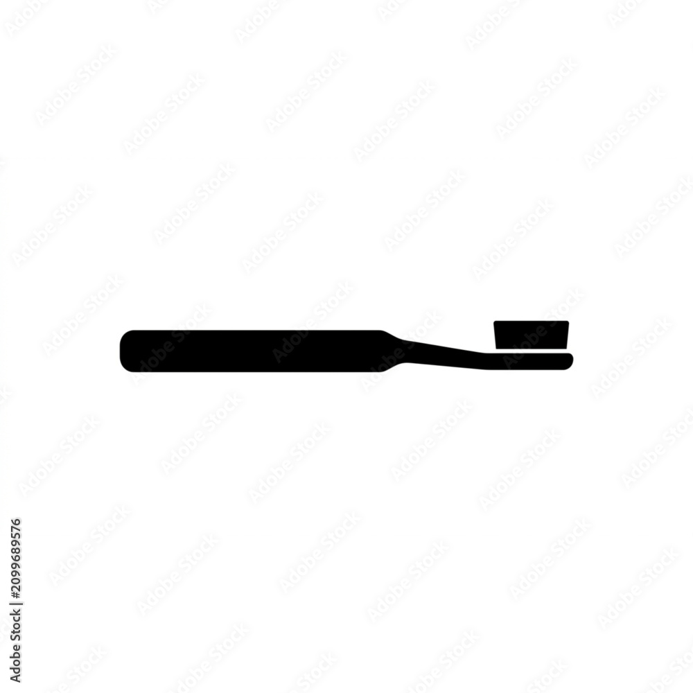 Fototapeta premium Daily Hygiene Toothbrush Icon