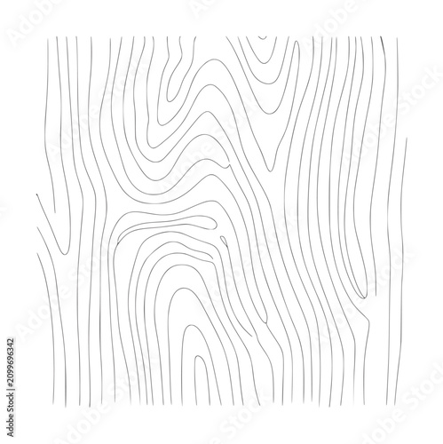 Minimalist black and white wood grain texture line