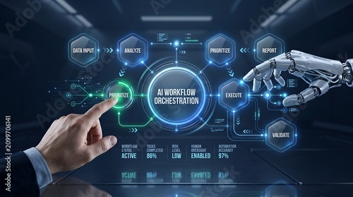 Artificial Intelligence Workflow Orchestration Interface