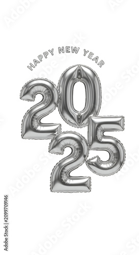 Silver 2025 Happy New Year ...
