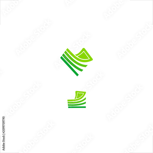 paper cash stack logo incorporates wealth banking finance niche into clean layered minimalist style, perfectly tailored for investment company branding application, digital payment service identity